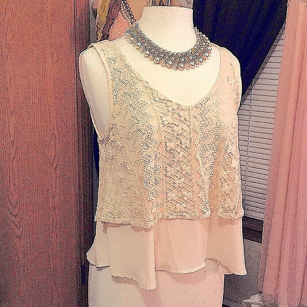 Dressy tank top size M